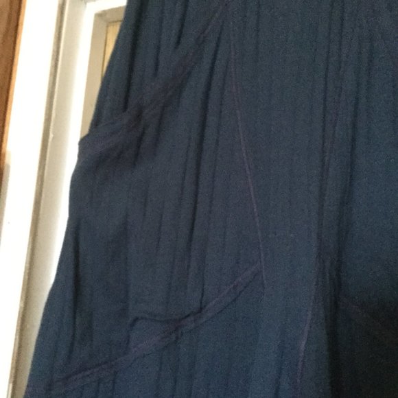 NWT Intimately Free pants size medium extra large pockets oversized blue/green - Picture 3 of 8